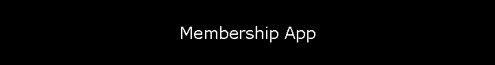 Membership App